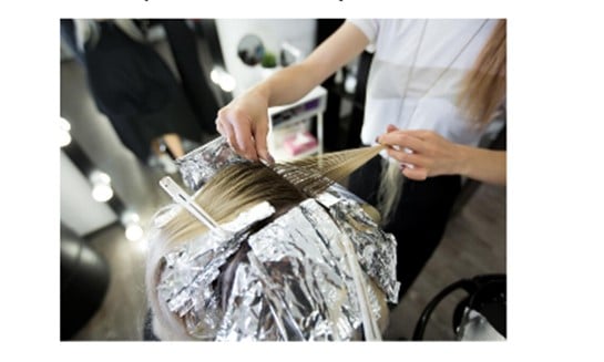 Hair colouring course